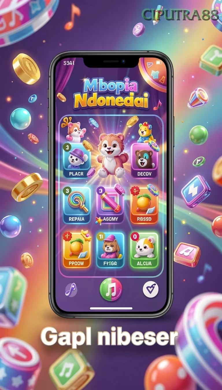 Cuplikan layar 171SLOT — menu navigasi