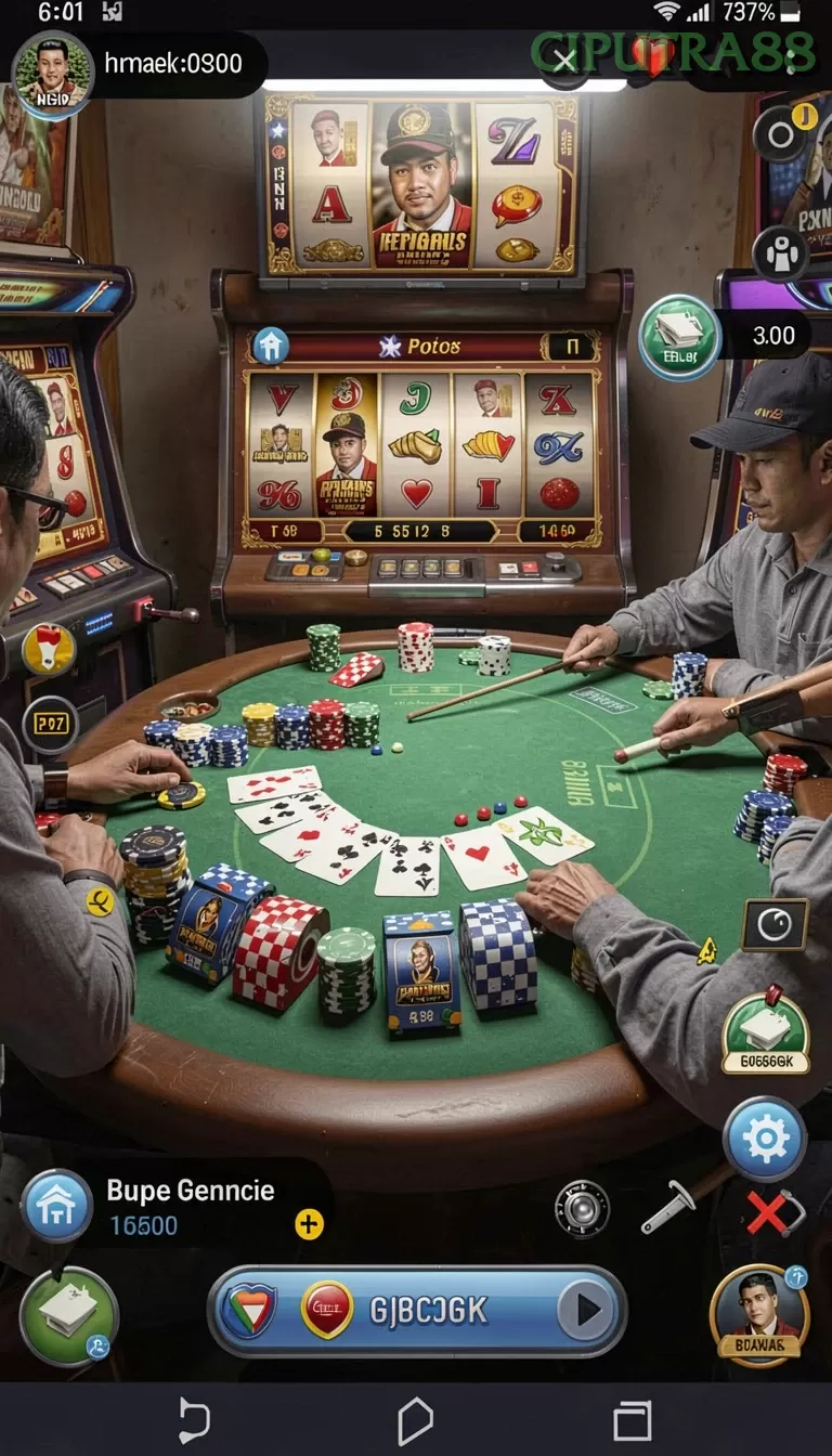 Cuplikan layar IOSBET — aktivitas