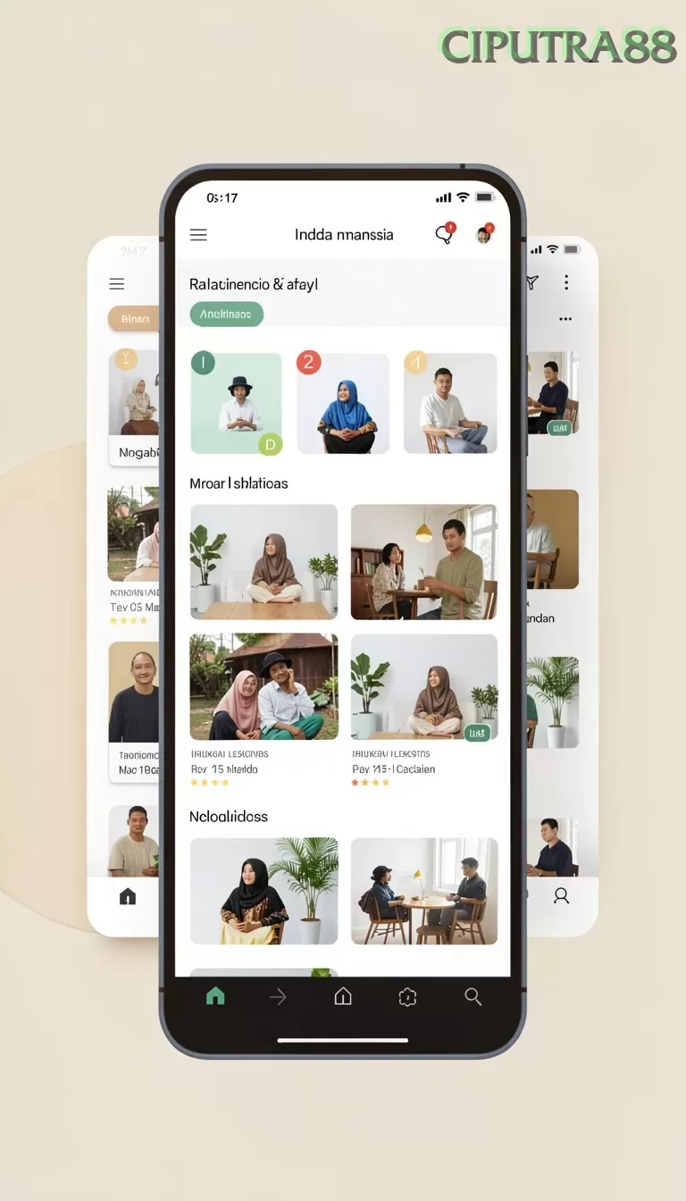 Cuplikan layar IOSBET — halaman utama