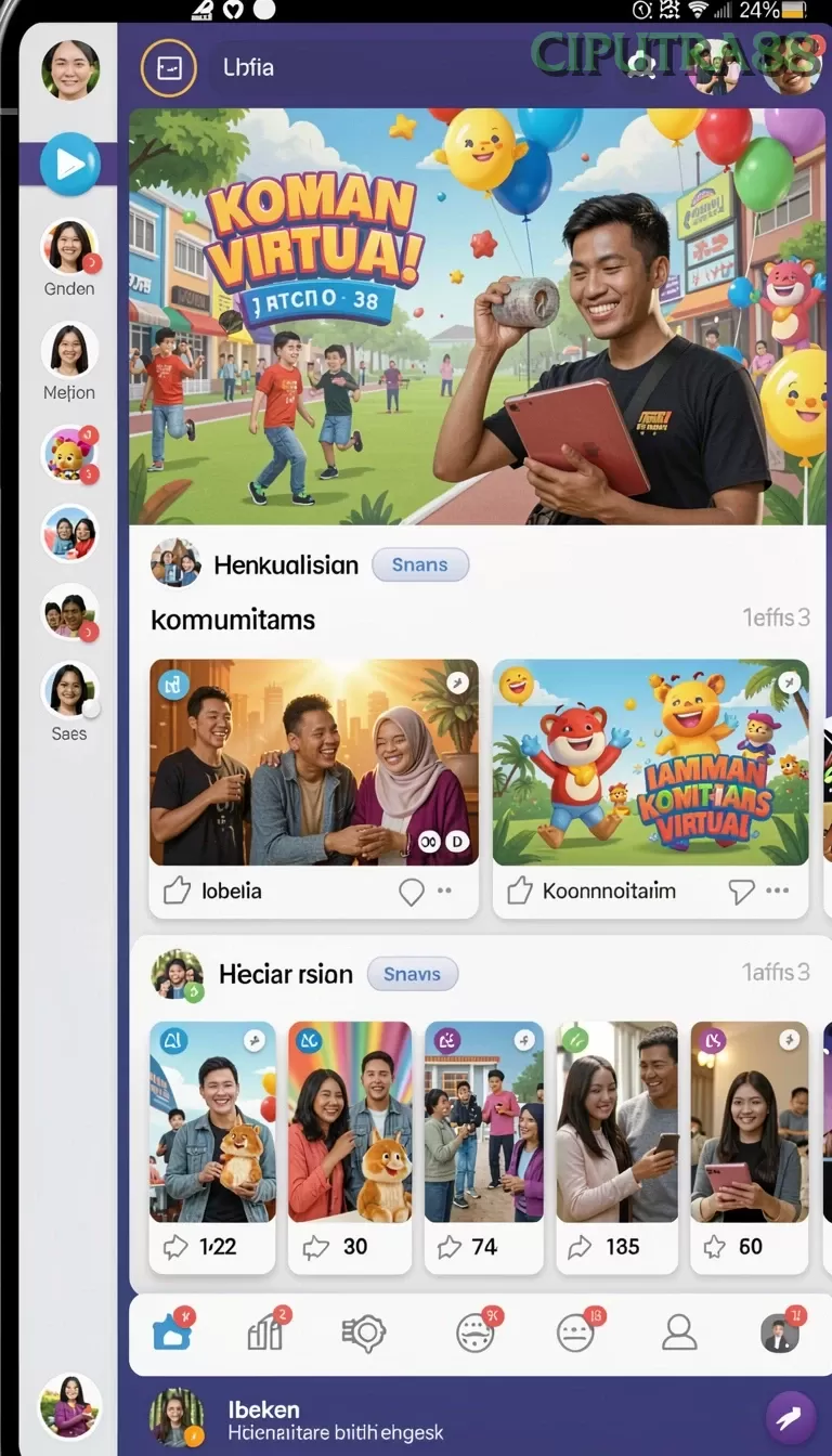 Cuplikan layar SUNGAITOTO — halaman utama
