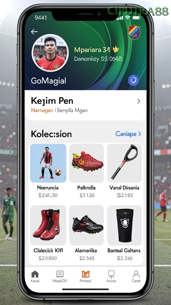 Cuplikan layar F7F7 — pengaturan akun